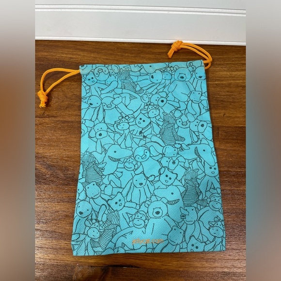 Jellycat Blue Drawstring Pouch - Picture 4 of 7